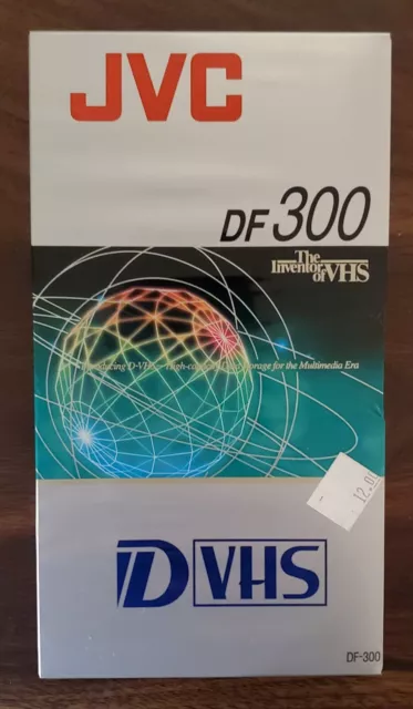 JVC DF300 D-VHS Digital VHS Video Tape 300 min Sealed New