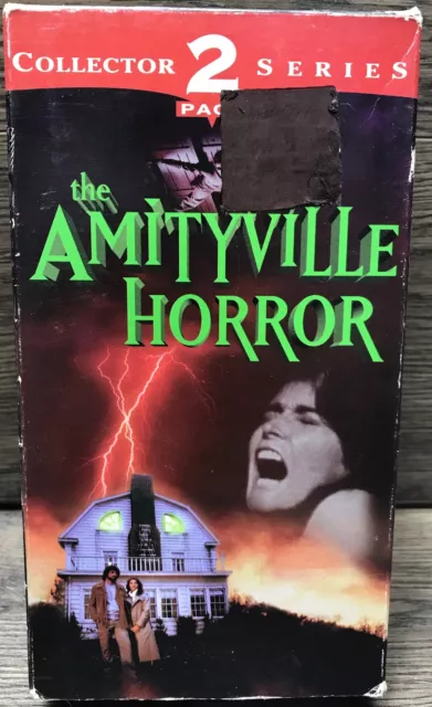 the AMITYVILLE HORROR & AMITYVILLE II The Possession VHS COLLECTOR SERIES 2 Pack