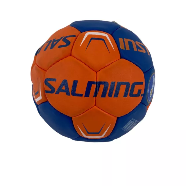 Salming Modell Instinct Tour Handball Spielball Gr. 3 Blau-Orange Neu