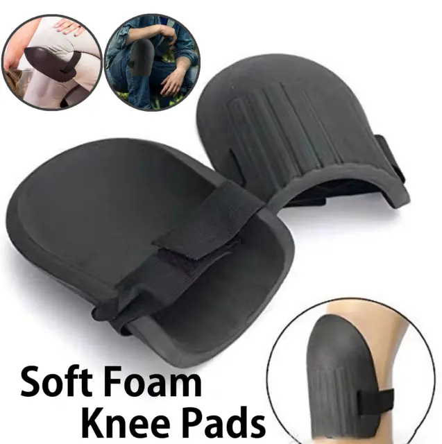 1pair Soft Foam Knee Pads Work Support Padding for Gardening Cleaning Protective