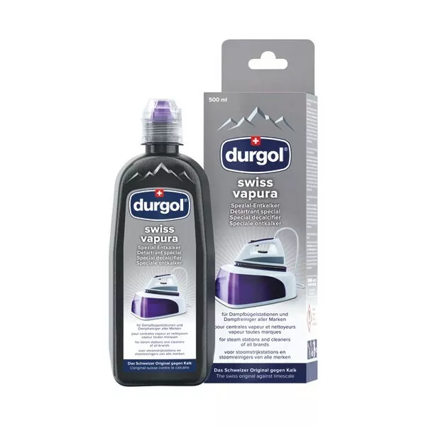 Durgol Swiss Vapura Détartrant Centrale Vapeur Détartrage Sans Résidu 500Ml