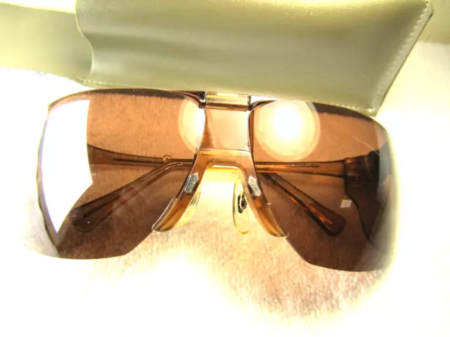American Optical eyewear vintage Sunglasses vision eye SAFETY GLASSES CASE RARE