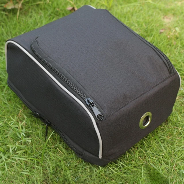 BORSA MANUBRIO BICICLETTA compatta per facile installazione e protezione batteria EUR 26,78
