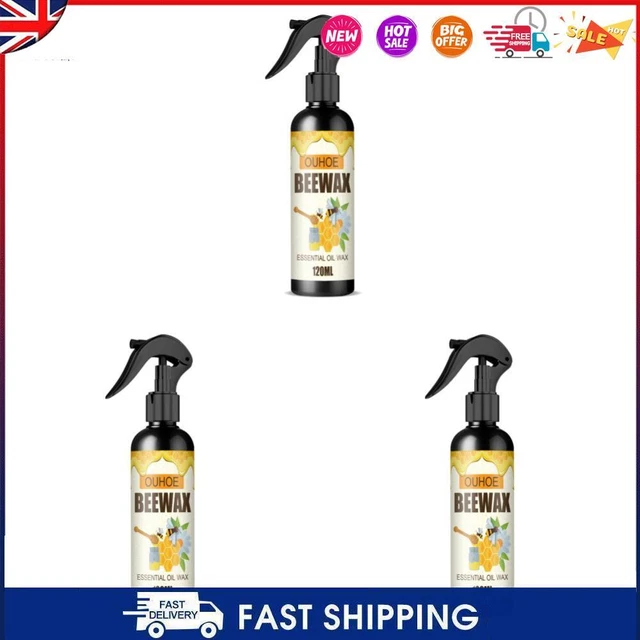 120ml Protezione Mobili Lucidatura Usura Spray Cera d'Api Resistente per Pavimento (A)