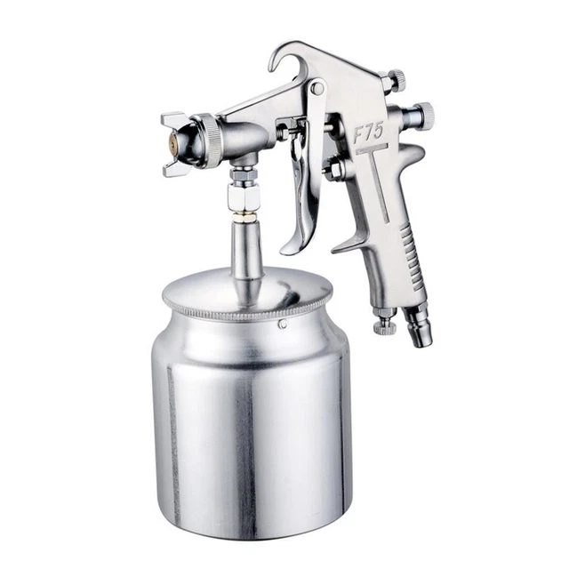 Aerógrafo neumático F75 1,5 mm boquilla herramienta de pintura pistola pulverizadora multifunción NUEVO F/