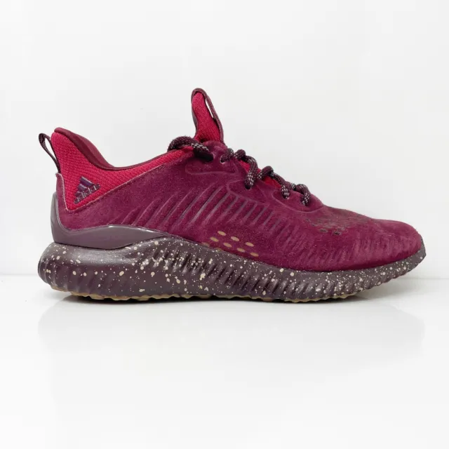 Adidas Mens AlphaBounce CQ1189 Red Running Shoes Sneakers Size 8