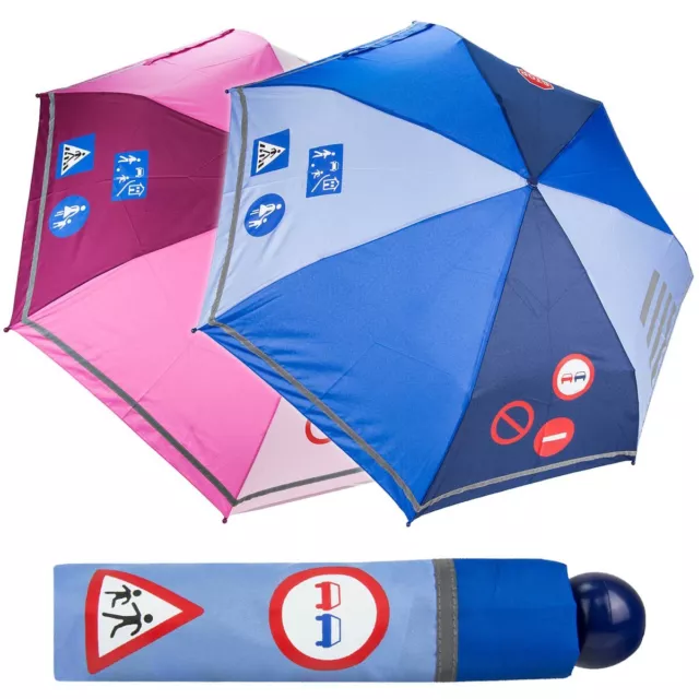 Dr.Neuser Bambini Schultaschenschirm Ombrello Tasche Ombrello per Bambini