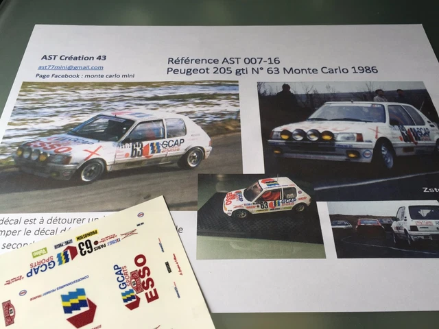 Spark S6854 Ford Puma Rally1, No.16, M-SPORT Ford WRT, 5th Rally Monte Carlo 2024, A. Fourmaux - A. Coria