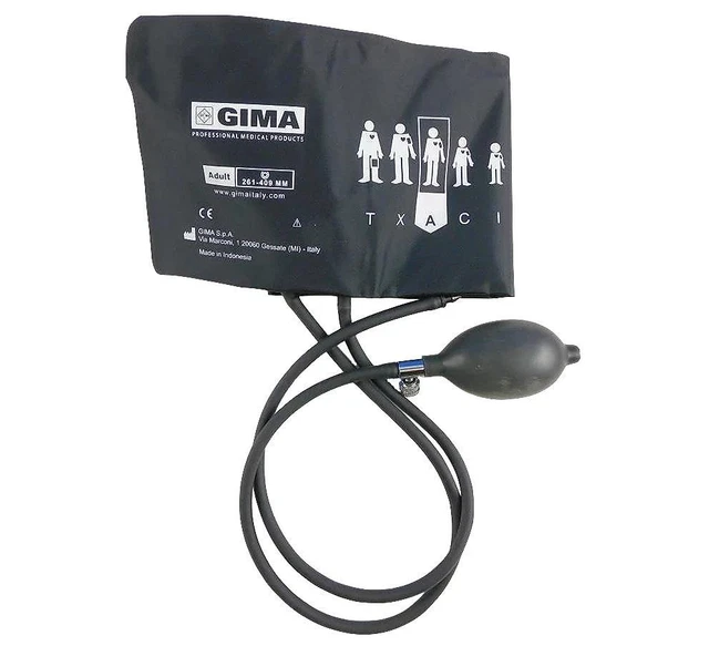 Manguito de presión arterial GiMa 32914 medidor de presión arterial parte superior del brazo manguito adulto