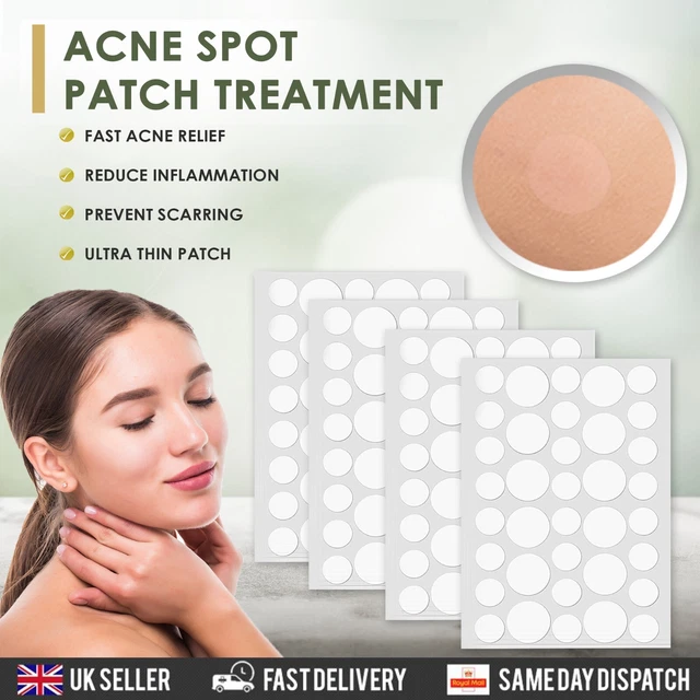 ACNE PIMPLE SPOT Zit Patches Hydrocolloid Invisible Acne Stickers Skin