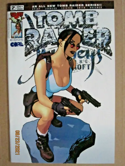 2002 Top Eidos/Core/Cow/Image Comics Tomb Raider: Journeys #2 Adam Hughes Cover