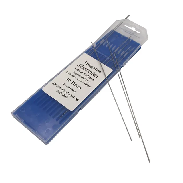 10 pz/1 saldatrice elettrodi barre di riparazione alluminio tungsteno professionale