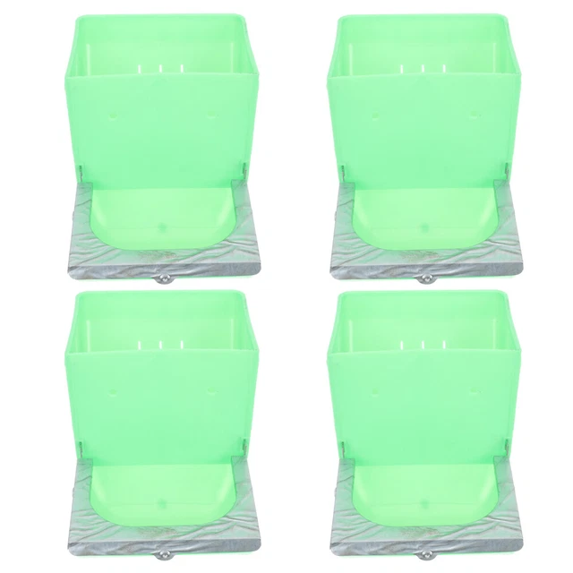 4 pz Alimentatore Ricaricabile Forniture Coniglio Ciotola Cibo Riccio Piccolo Animale