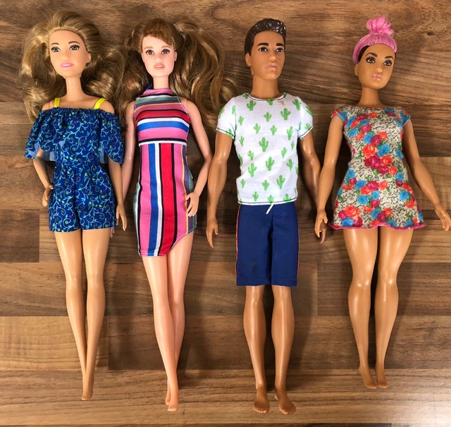 Curvy cheap ken doll