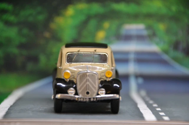 Norev 1/43 - Citroën Traction 22CV Coupé Beige 1934 - Très Bon état (sans Boîte)