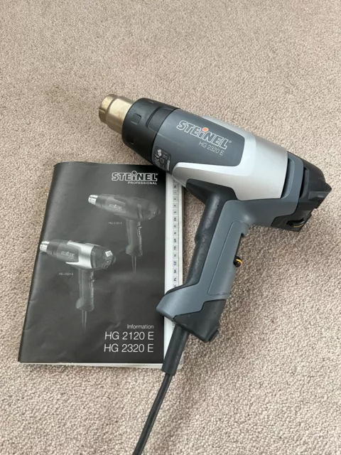 Steinel HG2320E 2300w 240v LCD Heat Gun for Vehicle Wrapping etc.