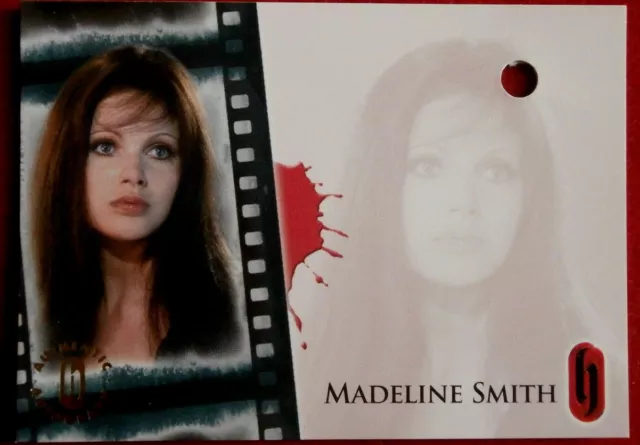 Hammer Horror Series 1 - MADELINE SMITH - UNSIGNED VOIDED Autograph Card HA7