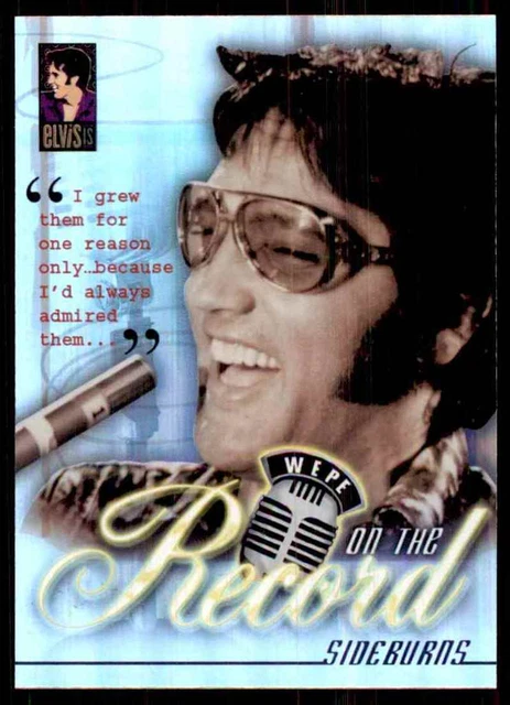 2007 Elvis Is On The Record Sideburns #OR3