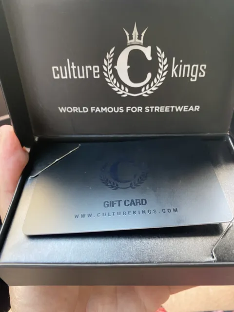 Culture King Gift Voucher Worth $300