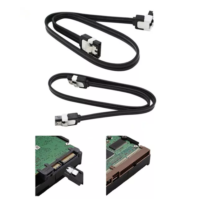 SATA Cable 3.0 To Hard Disk Drive SSD HDD Sata 3 Straight Right-angle Cable