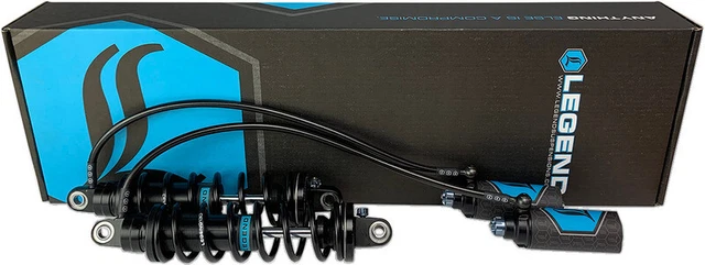 Legend Suspension REVO ARC Remote Reservoir Heavy-Duty Shocks Harley Touring