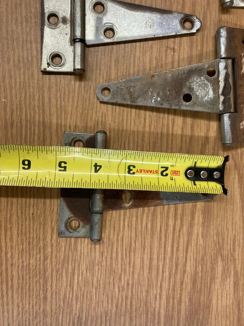 Huge Lot Of Vintage Stanley/ National/ Misc. Barn Door Hinges, Latch, Hardware 11