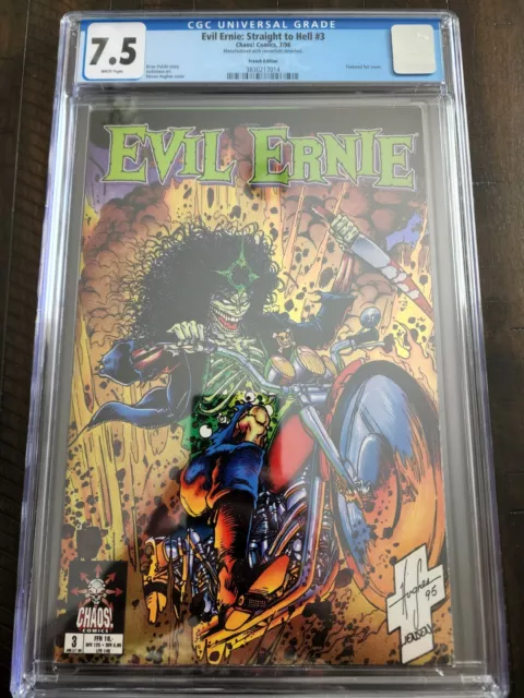 Evil Ernie #3 French Holofoil Edition CGC 7.5; Brian Pulido, Steven Hughes