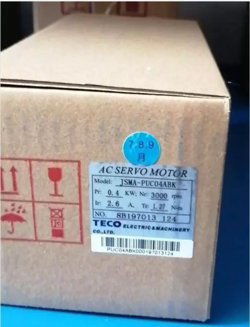 Un Nuovo Servomotore Ac 400W Jsmapuc04Abk Teco Jsma-Puc04Abk