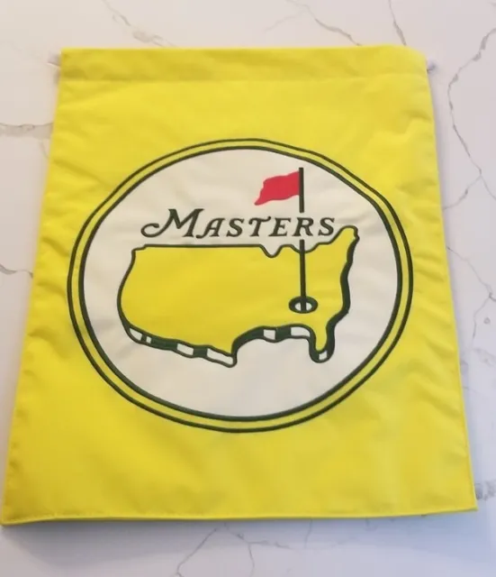NEW Masters Golf Tournament GARDEN FLAG undated AUGUSTA NATIONAL PGA pennant