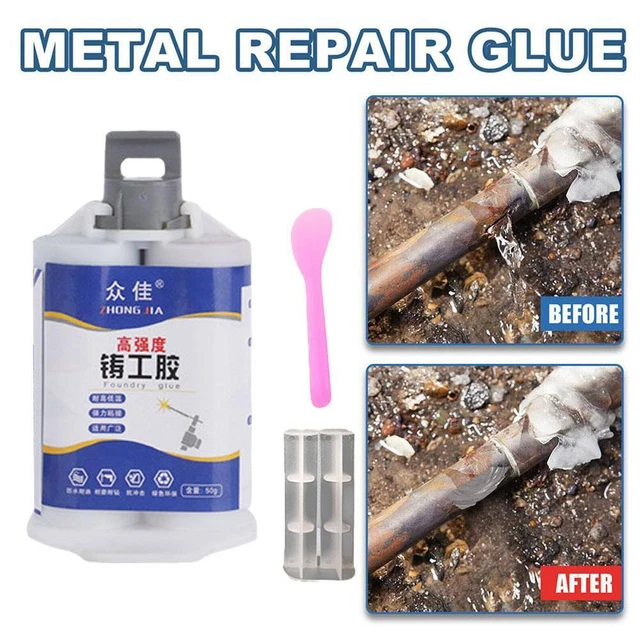 Magic Welding Glue Repair Metal Super Glue Iron Steel 50ML Drying Quick NEW I7P1
