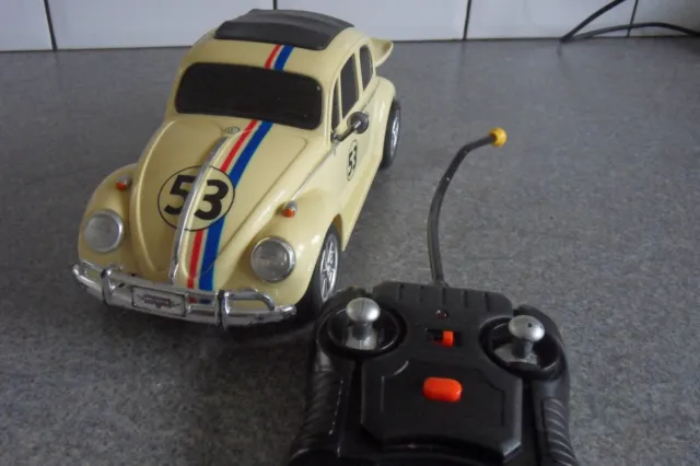 Herbie VW Beetle Disney Fully Loaded Remote Control Car Fully Working