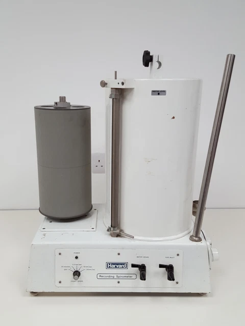 Harvard Apparatus Recording Spirometer 50-1817 Respiration Fitness Training