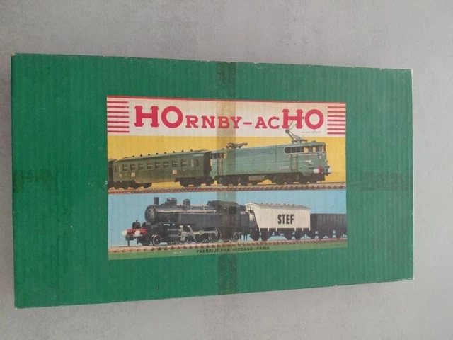 Locomotive électrique Hornby Acho BB 12061 SNCF réf 639 avec boîte d'origine - Modélisme