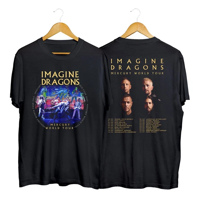Vintage Imagine Dragons TOUR 2023 Shirt, Imagine Dragons Mercury Tour 2023 Shirt