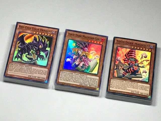 Complete Pegasus Deck! Toon Dark Magician Girl + Blue-Eyes Toon D *Hot* + Bonus!
