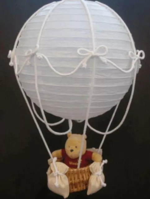 Baby’s Room Hot Air Balloon Lampshade / Mobile Nursery Disney