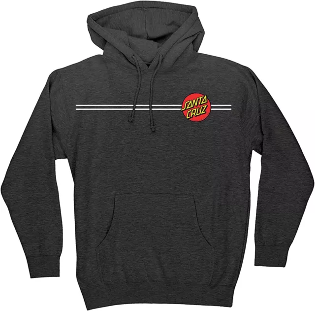 SANTA CRUZ Pullover Hooded Sweatshirt Classic Dot Skate Sweatshirt