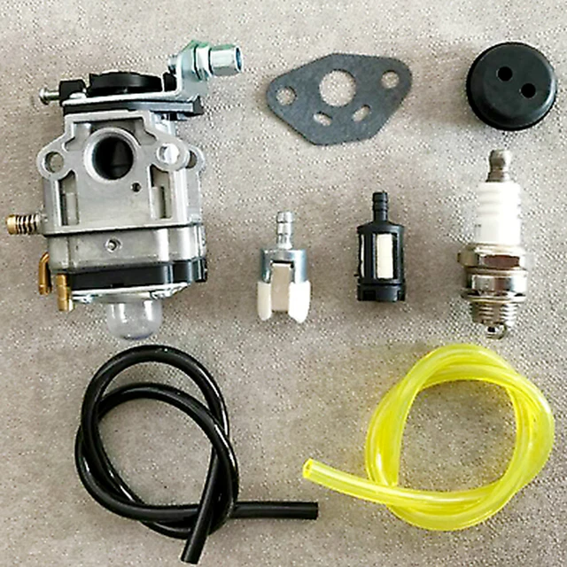 Kit Carburateur Complet Pour Débroussailleuse 25cc-30cc - Compatible Homelite, Craftsman, Poulan - Améliore Les Performances