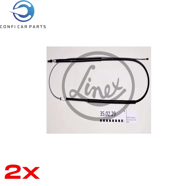 Handbremsseil Bremsseil Paar Hinten Linex 350229 2Pcs P Neu Oe Qualit�T