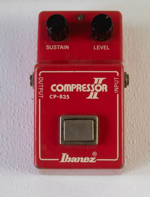 Ibanez CP-835 Compressor II Pedal 1979-81 - Red Guitar Effects Pedal - Free Post