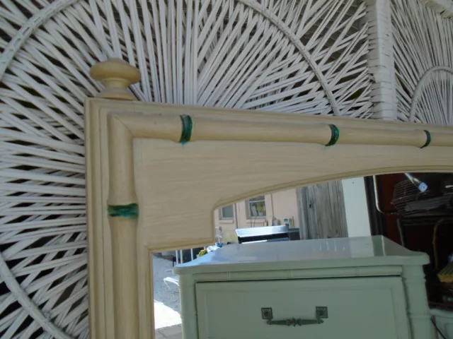 Mirror Faux Bamboo Thomasville Allegro Hollywood Regency Cottage Rectangle Boho Mirror Faux Bamboo Thomasville Allegro Hollywood Regency Cottage Rectangle Boho