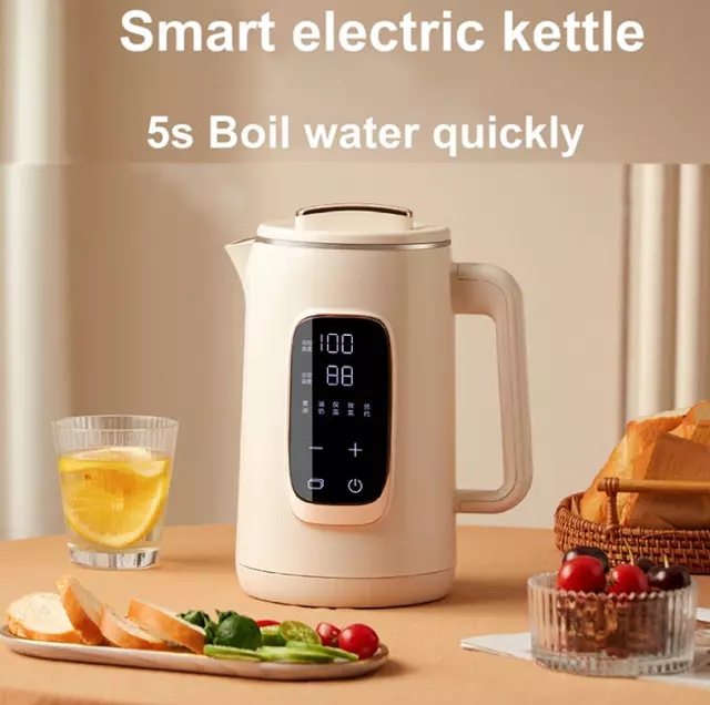 1.5L Thermostatic Electric Kettle Appliances Thermal Water Heating Boil Thermos