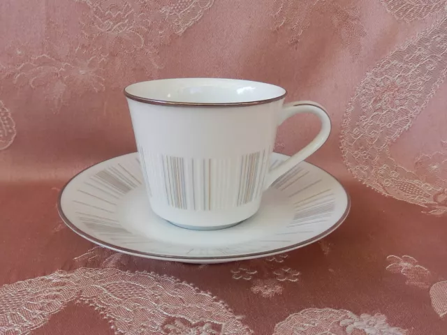 NORITAKE  ISABELLA   Coffee  CUP and SAUCER    #  6531