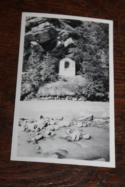 Vintage 1956 Savoie La Goulaz Mountain Bessans Family Snapshot
