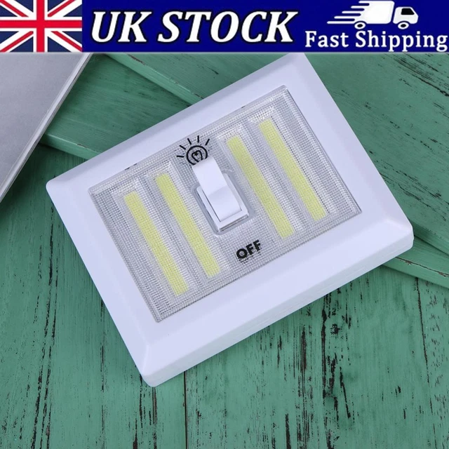 8W WALL SWITCH Night Light Corridor LED Lamp Outdoor Emergency Lights £