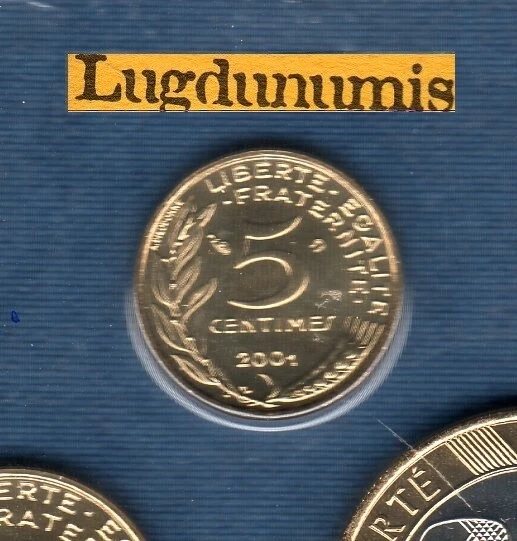 5 centimes Marianne, BU (Brillant Universel), frappe médaille 1991 Pessac F.125/28 v14_1530 Modernes