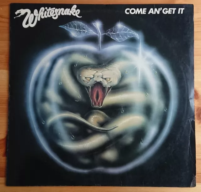 Whitesnake - Come An' Get It - 1981 LP + OIS GER VG+++