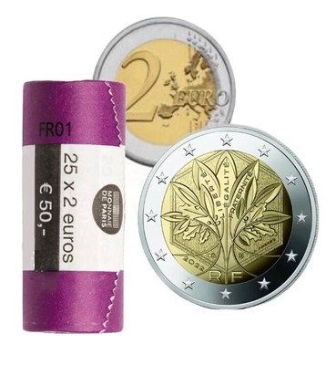 ROULEAU 2 EURO France 2022 Nouvelle Face Neuf EUR 92,00 - PicClick DE