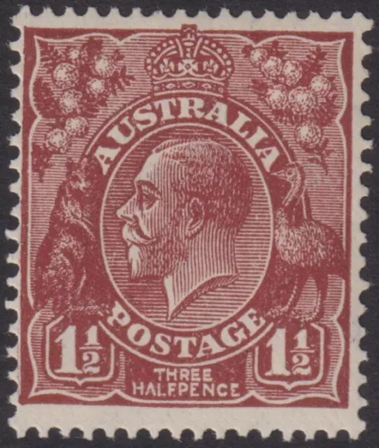 KGV 1931 SG126  1½d red-brown shade,  very fine unused (LMM)  a lovely stamp.