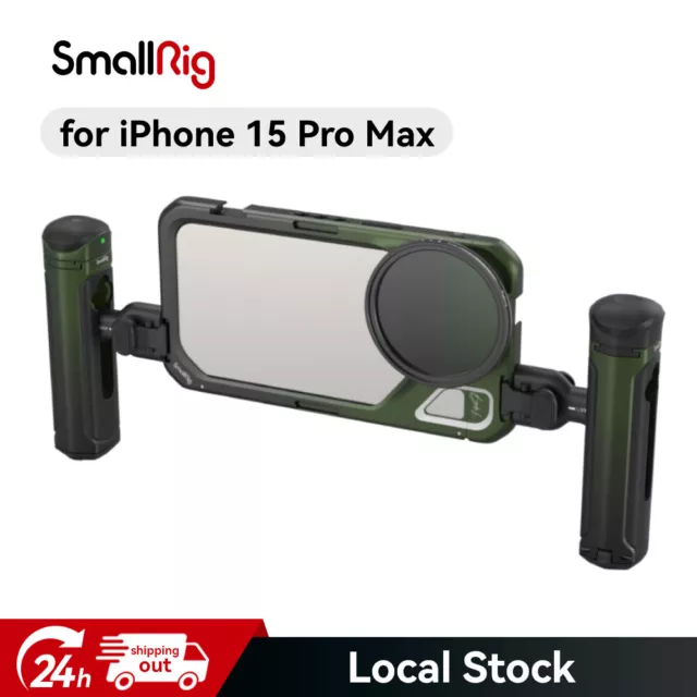 SmallRig x Brandon Li Handy-Video-Kit mit VND-Telefonfilte für iPhone 15 Pro Max